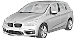 BMW F45 U0349 Fault Code